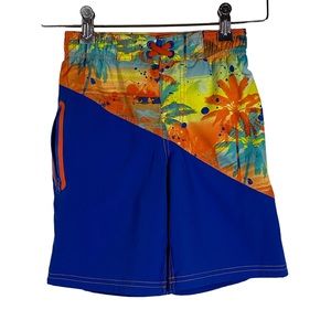 Wonder Nation Ultra Blue  Boys' Swim Trunk